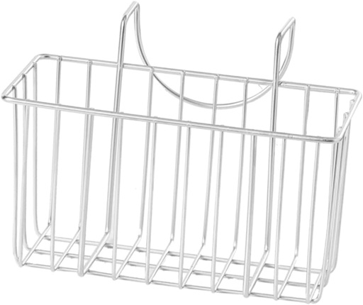 [BRSRAHT4BEJWADIU] Hanging Drain Basket Kitchen Sink Storage Stainless Steel Strainer Drying Rack