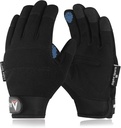 AlphaSports work gloves for men/women, comfortable & breathable gardening gloves, utility work gloves with 4mm palm padding.