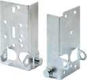 Prime-Line GD 52197 Bottom Lifting Brackets, Fits 7/16 In. Diameter Garage Door Roller Stems (1 Set)