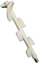 1 Piece White Beater Rod 365mm,Compatible With Jingling Soft Serve Ice Cream Machine Stiring Shaft Blender Replacement