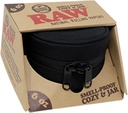 RAW Smell-Proof Jar & Cozy w/Lock (6oz), Black, 6 Ounce, 6.0 fluid_ounces