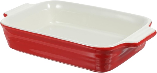 [BRSREZQYAUDR6CD3] Luxshiny Ceramic Baking Tray for Oven Versatile Rice Bowl and Cheese Dish Easy to Clean Microwave Safe Space-saving Design