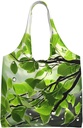 Refreshing Leaves Canvas Tote Bag Reusable Grocery Bags Shopping Bags Large Canvas Bags with Handles