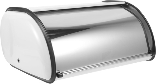[BRSRAHQ2BUIGYE35] KICHOUSE Stainless Steel Bread Box for Kitchen Countertop Bread Storage Holder for Home Bakery and Shop Mirror Finish and Kitchenware