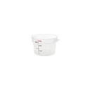 Cambro (RFS12PP190) 12 qt Round Polypropylene Food Storage Container - Camwear®