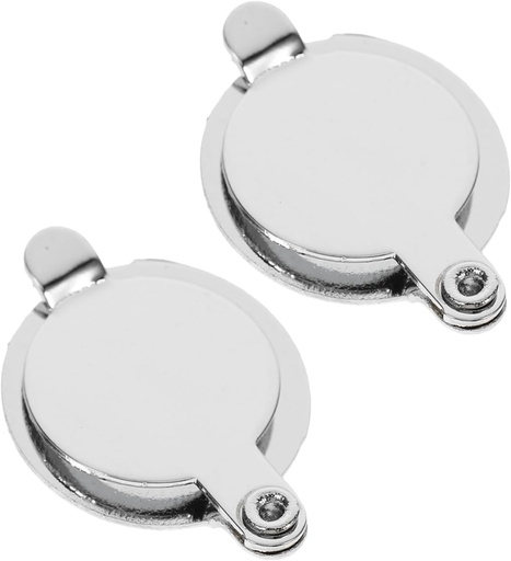 [BRSREZYNCADQ2ALL] Metal Door Peephole Cover Privacy Protector Plate Easy Installation for Front Door