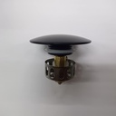 KES Bathroom Sink Drain Stopper Replacement Matte Black, S2013-Kit-BK