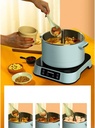 Multi Electric Hot Pot 2.5L Available Automatic Lifting Electric Hotpot Multi Cooker Household Cooking Machine(E)