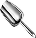 Cabilock Multi-use Ice Scoop for Freezer Stainless Steel Grain Scoop Rice Shovel Restaurant Kitchen Tool