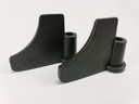 Set of 2 Paddles for Black & Decker model B2300 Bread Machine Paddle Replacement Part