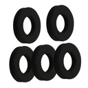 5pcs Elastic Sealing Ring Carbonized Gasket for Soda Machines Replacement Seals for Soda Maker