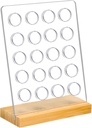 Coffee Storage Stand Coffee Pods Rack Coffee Pods Holder Easy Installation Clear Coffee Storage Shelf Acrylic Texture
