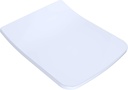 TOTO TSS249R01 15-1/4" Slim Square SoftClose Closed Front Toilet Seat Cotton