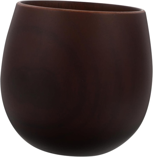 [BRSRAGINCINA4D37] 1pc Wooden Sake Cup Multipurpose Tea Serving Cup for Home Use Easy to Clean Deep for Casual Gatherings