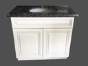 New Antique White Single-sink Bathroom Vanity Base Cabinet 24" Wide x 21" Deep
