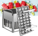 Popsicles Molds,Large Capacity Commercial Ice Pop Machine,Stainless Steel 40pcs Ice Stick Cream Molds Kit,Reusable DIY Ice Cream Maker Machine for Home Summer