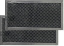 Replacement Charcoal Carbon Microwave Oven Filter Compatible with Whirlpool 4359331 (2Pcs)