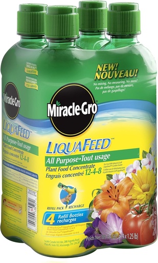 [BRSWIGYGAAIGC3TM] 4 Pack Liquafeed Refills All Purpose Fertilizer