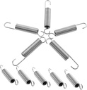 10Pcs Stainless Steel Replacement Springs for Pruner Shears Garden Clippers Tree Pruner Parts Durable Coil Springs for High Branch Shear Repair