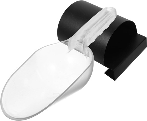 [BRSREYAFOQNAAC3P] 1set Ice Shovel Scoop Set for Bar Restaurant Home Kitchen Plastic Ice Cube Shovel Grain