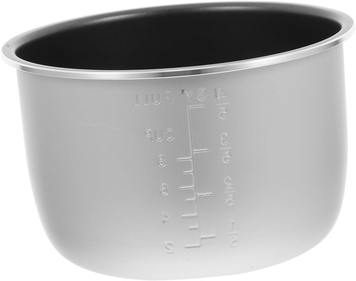 [BRSRAAD7OENG2E3J] Electric Pressure Cooker Replacement Pot Aluminum Alloy Liner Nonstick Bowl for Rice Cooker Quick Heating