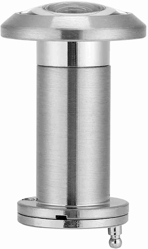 [BRSREED2OJ6WK3T7] 200 Degree Wide View Door Viewer Secure Privacy Cover for Home Security (Brushed)