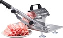 Manual Frozen Meat Slicer, befen Upgraded Stainless Steel Meat Cutter Beef Mutton Roll for Hot Pot KBBQ Food Slicer Slicing Machine for Home Cooking of Hot Pot Shabu Shabu BBQ