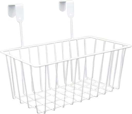 [BRSRAHQCBYMGGEY7] Generic Hanging Storage Baskets for Kitchen And Bathroom Organization, White