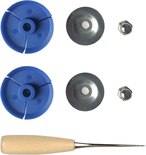 [BRSROGI7A57G2YLG] Two Sets Of Sausage Caulk Gun Press Pads And Awls For Caulking Pipe Openings (7)