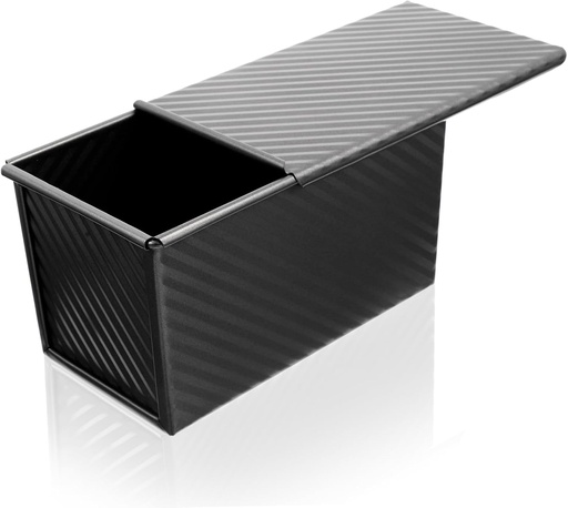 [BRSRAGI5OIMAAHIV] Bread Molding Tool Toast Box Lid Easy Cleanup Reusable Bread Pan Cover for Home and Professional Baking