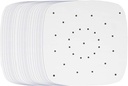 Air Fryer Parchment Paper, 200pcs 9.5 Inch Perforated Unbleached Square Air Fryer Liners,Steaming Parchment Liner, Parchment Paper for Air Fryer, No Burn, Easy Cleanup…