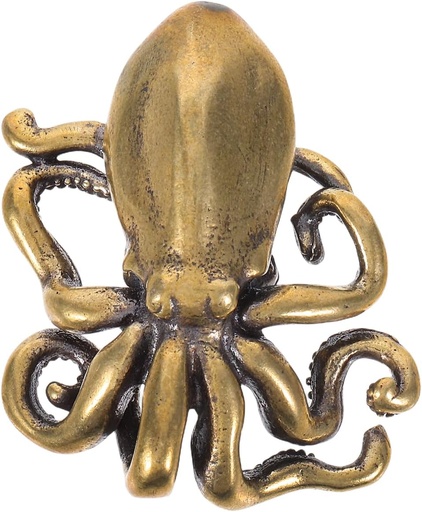 [BRSRABI2BYBGYEY6] DOITOOL Octopus Shape knobs Door Handle Octopus Tentacle Handle Nautical Drawer Pulls Big Knob for Ocean Theme Dec Kitchen Cabinets Bathroom Drawer Closets Dresser Pulls