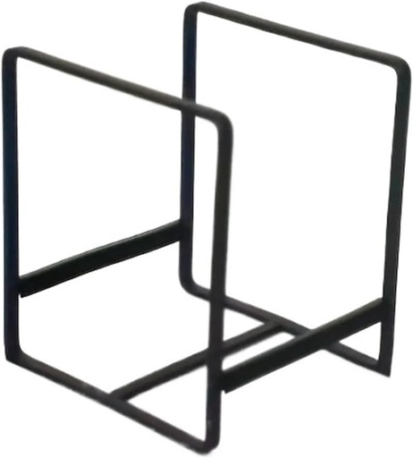 [BRSREFQLOICWGDTJ] cutting board organizer 6pcs Space-Saving Stainless Steel Dish Rack Vertical Plate Holder for Kitchen Cabinet and Pantry Storage