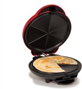 Nostalgia EQM200 6-Wedge Electric Quesadilla Maker Quesadilla Maker with Extra Stuffing Latch