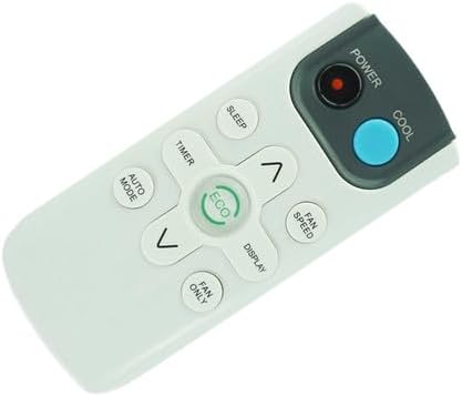 [BRSW2CD3CEFAKFDV] HCDZ Replacement Remote Control for TCL W6W31 W5W31 W8W91 W10W91 W12W91 15W9E1-A 5WR1-A Portable Room Air Conditioner