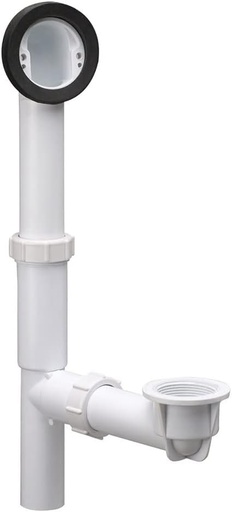 [BRSWIZQFC4GRU3A5] Design House PVC Rough-In Bath Drain Kit with Overflow and Adjustable Height and Depth – Design House, 522458