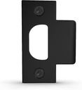 Mega Handles T-Strike Door Plate - Durable Door Strike Plate, Black Strike Plates for Interior Doors
