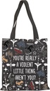 BDPWSS Fourth Wing Tote Bag 'You're Really A Violent Little Thing' Gift Dragon Lover Book Lover
