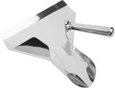 Asixxsix French Fry Popcorn Scoop, Stainless Steel Commercial French Fry Bagger Quick Fill Tool for Chip Popcorn Bagger Bags, Multipurpose Scooper for Food, Fries, Snacks, Desserts