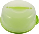 Luxshiny 1pc Plastic Cake Carrier Portable Baking Box Locking Lid for for Storing Cakes and Pies Design for Events and Celebrations