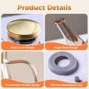 Oil Dispenser Bottle with Drip Free Spout, Large Glass Olive Oil Dispenser Bottle Oil Storage Container for Kitchen, Food-grade Oil Vinegar Dispenser Container Bottles (1000ml)