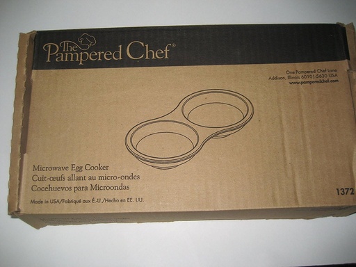 [BRSWIEIFAECGMG3K] The Pampered Chef Microwave Stoneware Egg Cooker