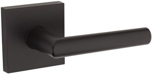 [BRSWGELQBEFR4A3X] Kwikset 971MILSQT-514 Milan Single Cylinder Keyed Entry Interior Pack with Square Rosette