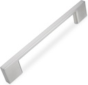 10 Pack 5 Inch(128mm) Cabinet Pulls Brushed Satin Nickel Cabinet Handles Zinc Alloy Drawer Pulls Solid Cabinet Hardware