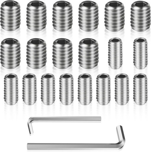 [BRSREHQNOICG2HTD] NBPLUS 10 Packs W11366418 Refrigerator Freezer Door Handle Mounting Set Screw Fridge Door Screw -Includes Mounting Wrench