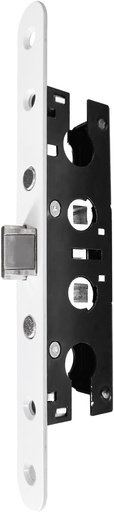 [BRSRAHAEAAMAYGTD] Storm Door 2 Piont Mortise Lock Body Replacement Fit for Pella Storm Door Handle Set Part (White)