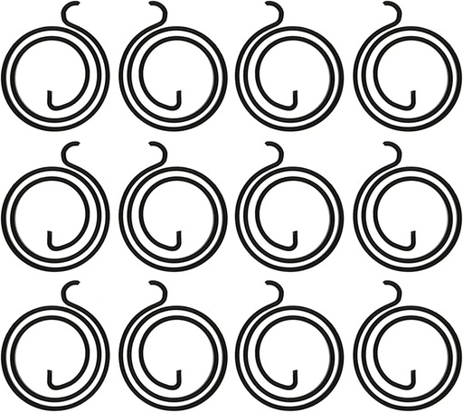 [BRSW2FAEOB5WOD3B] 12x Turning Lever Door Handles Spring Coil Replacement Parts 2.5 Turn Coil for Right Handed and Left Handed