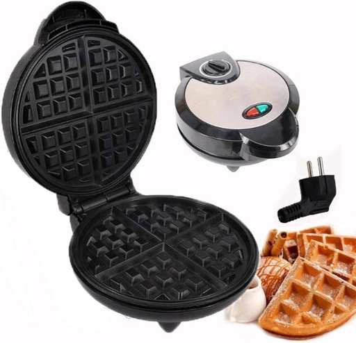 [BRSWYBQ5BEMGGG3B] Waffle Maker 1200W Mini Household Waffle Sandwich Maker ， Multifunctional Toaster Breakfast Baking and Making Machine