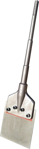 [BRSWKHY5B4GBCDA3] 6-in Wide Tile & THINSET REMOVAL BIT Floor Scraper, SDS Max!!! (6” X 25”)
