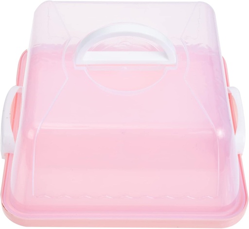 [BRSREGIBAB6BQE3G] Ciieeo Portable Cake Carrier with Lid Thickened Plastic Dessert Box for Cakes Cupcakes and Pastries with Handle for Birthday Parties and Food Storage